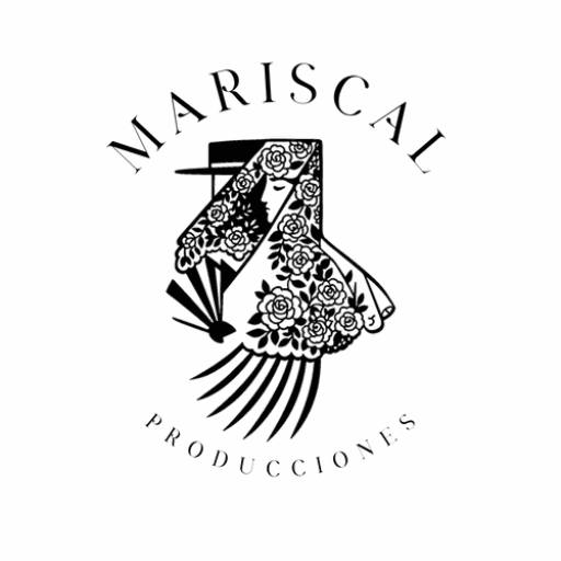 logo producciones Mariscal en color negro